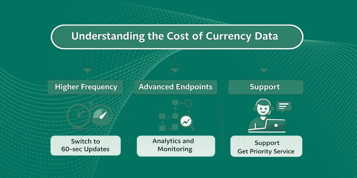 Understanding The Cost Of Currency Data